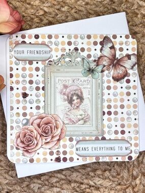 Handmade Friendship Greeting Card